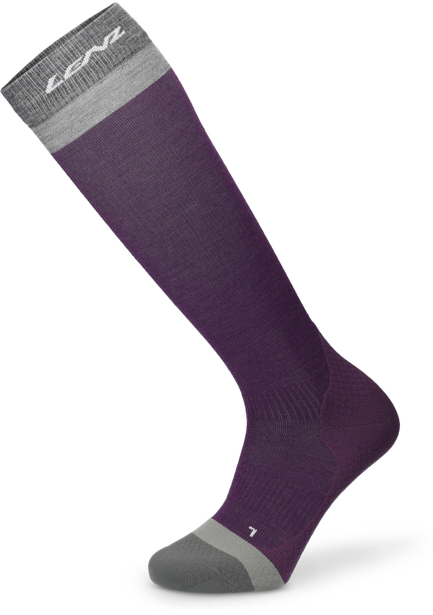 Lenz Think About Merino Compression 1 Șosete mov 39-41 Figura 1