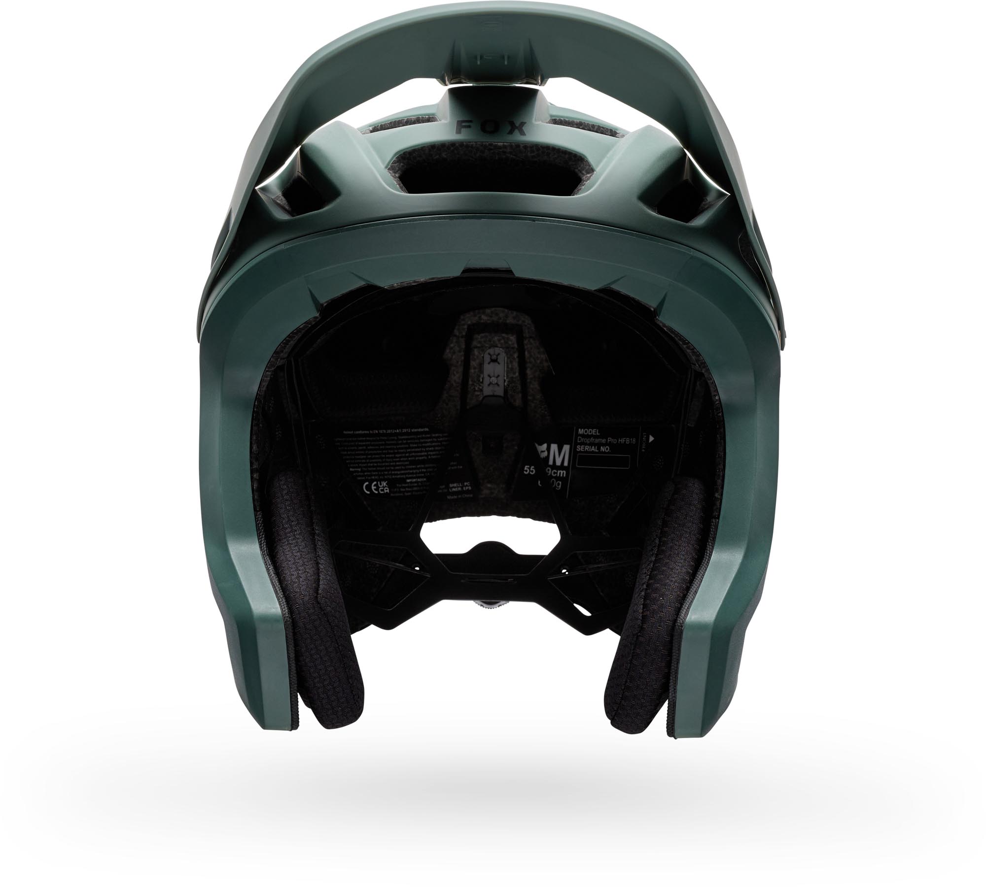 FOX Dropframe Pro Grid Mips MTB Helmet green M (55-59) Figure 3