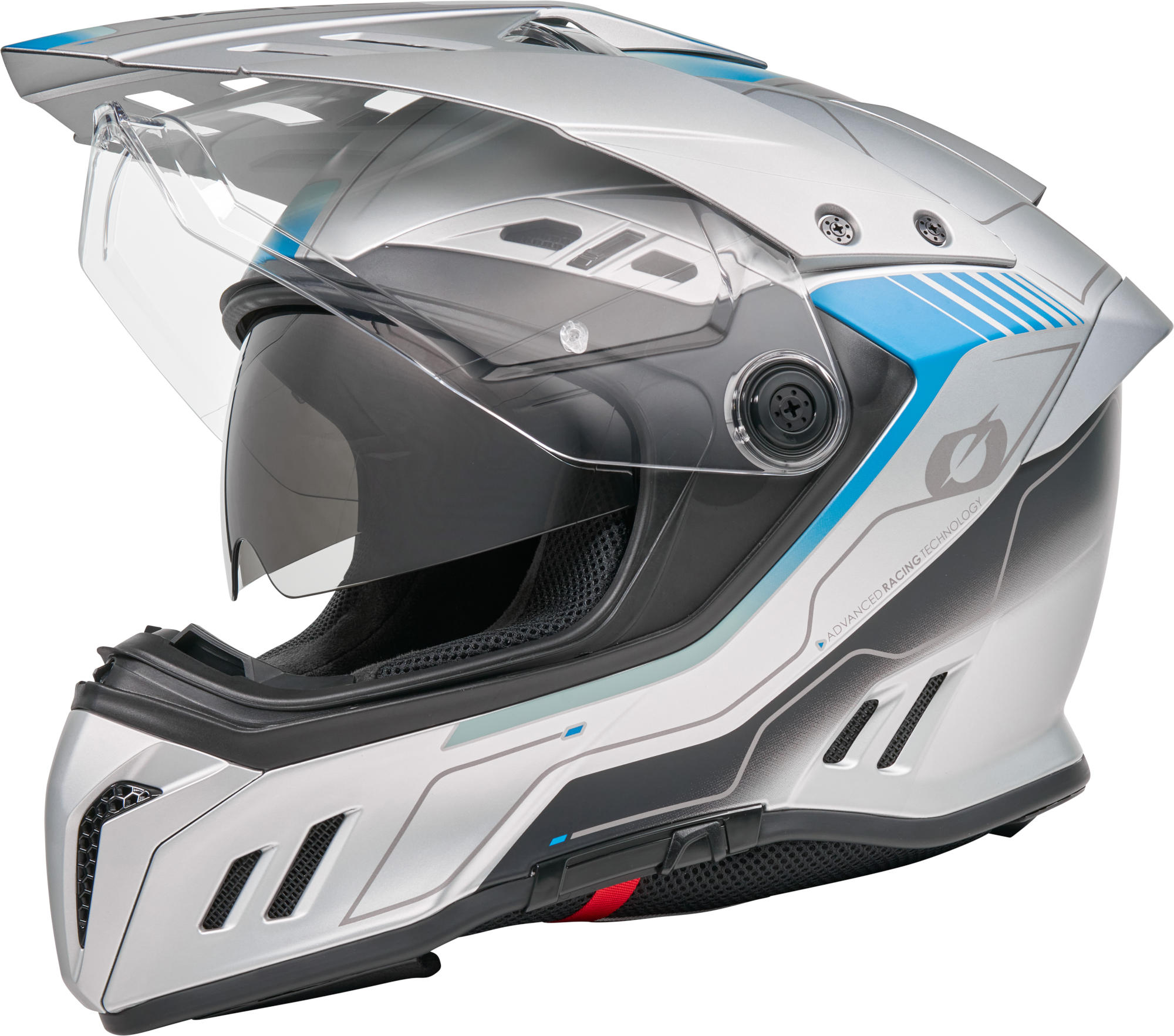 Oneal SIERRA RS ECHO Enduro hjelm grå/blå S (55/56) Figur 6