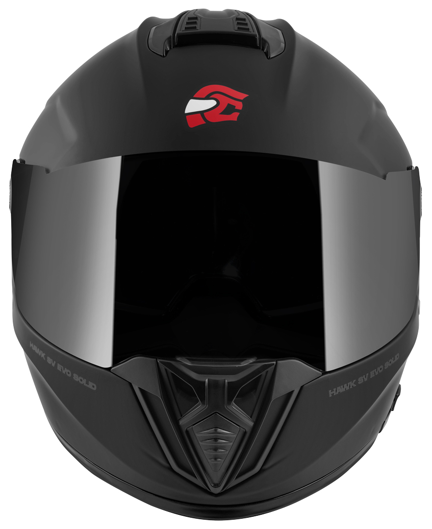 FC-Moto Hawk EVO Solid 頭盔 黑哑光 M 图4