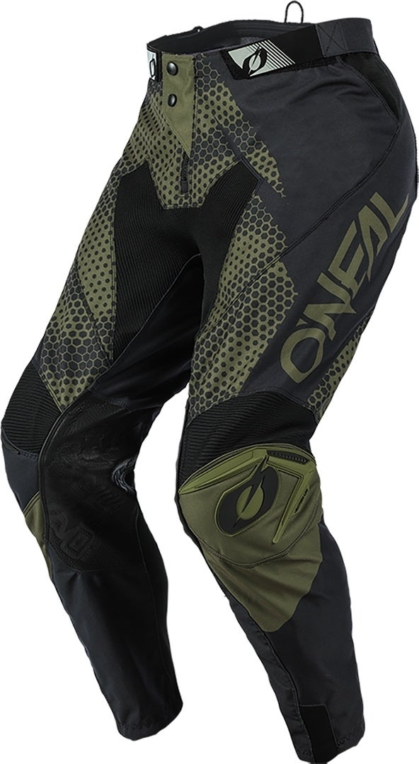 Oneal Mayhem Covert Motocross bukser sort/grøn 36 Figur 1