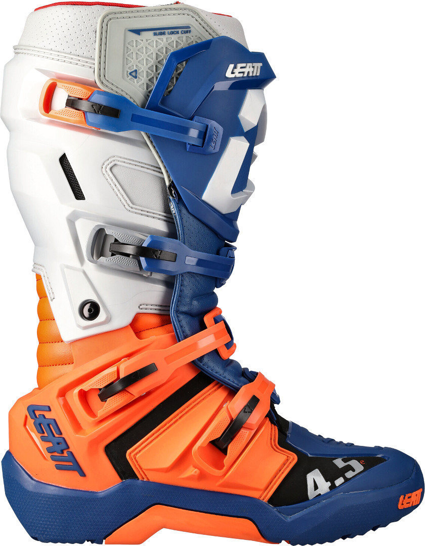 Leatt 4.5 Bottes d’enduro bleu/blanc/orange 45,5 Figure 2