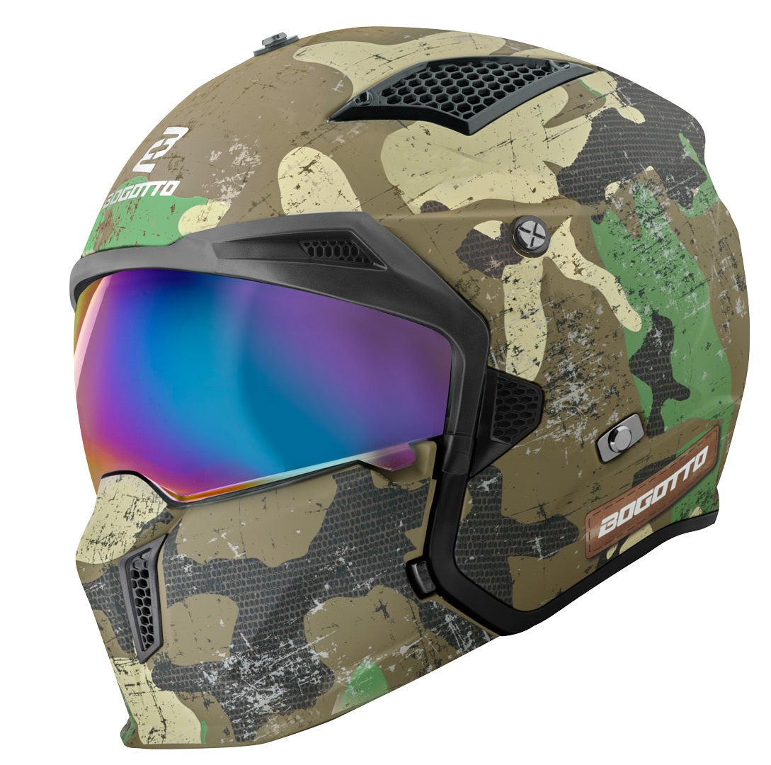 Bogotto Radic Camo Casque Green matt L Figure 5