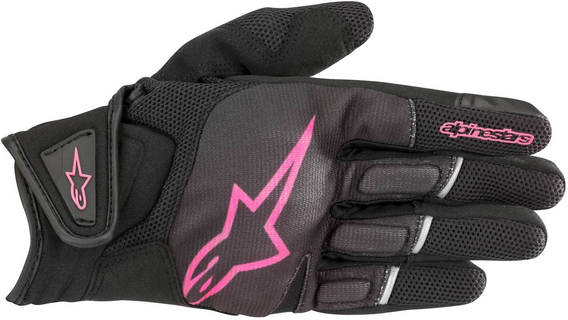 Alpinestars Stella Atom Luvas femininas preto/rosa M Figura 1