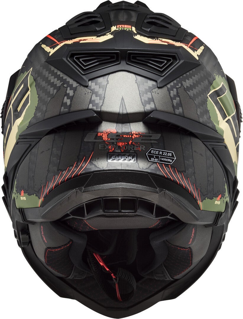 LS2 MX701 Explorer Carbon Extend 06 Casco da motocross XXL (63/64) Figura 4