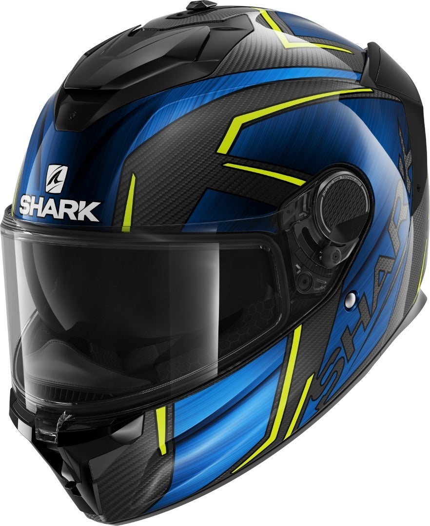 Shark Spartan GT Carbon Kromium Přilba černá/modrá L (59/60) Obrázek 1