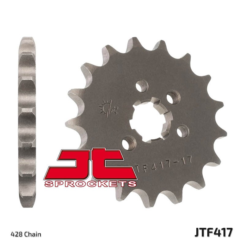 JT SPROCKETS Standard-Stahlkettenrad 417 - 428 Abbildung 2