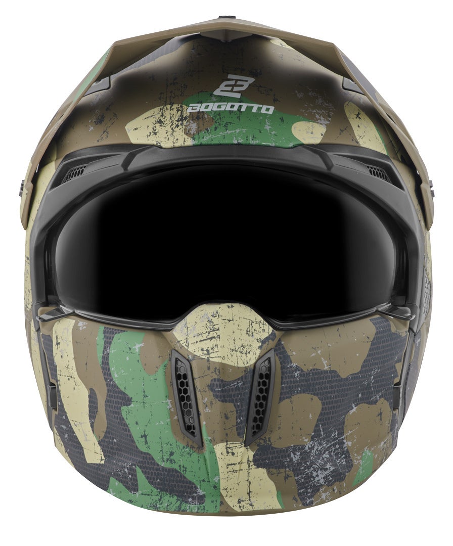Bogotto Radic Camo Шлем Зелёный мат XL Рисунок 9