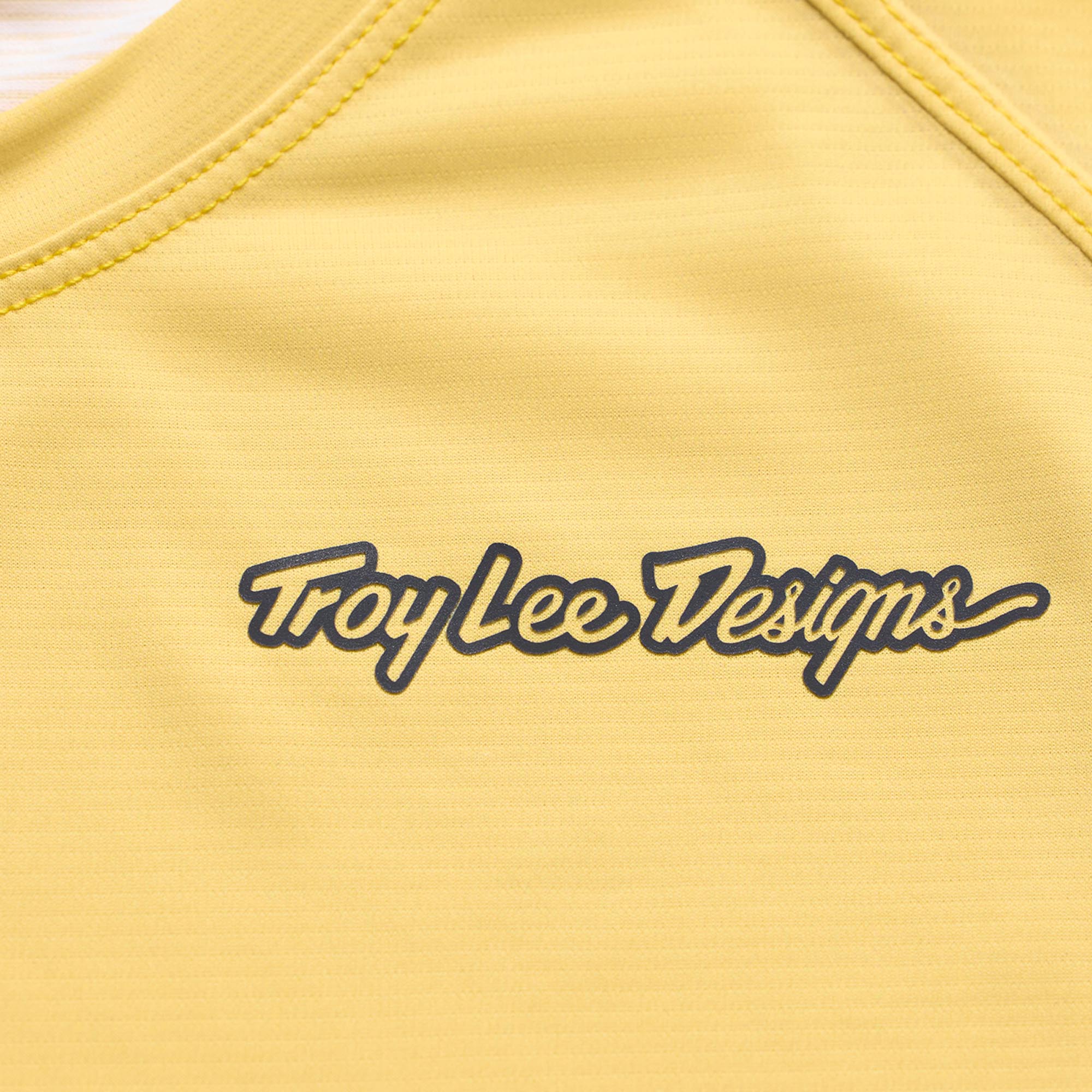 Troy Lee Designs Lilium Pro Mono Ladies Short Sleeve Bicycle Jersey yellow XL Figure 3