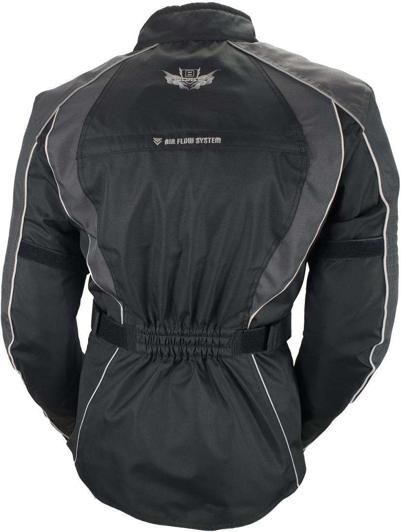 Bores Shanon Damen Textiljacke schwarz/grau M Abbildung 2