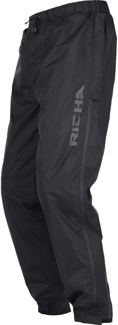 Richa Side-Zip Motorcycle Rain Pants black M Figure 2
