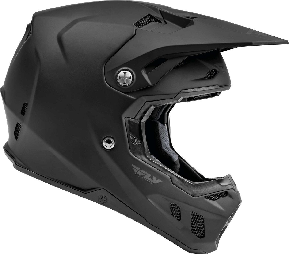Fly Racing Formula CC Driver Solid Casque de motocross Noir mat L (59/60) Figure 4
