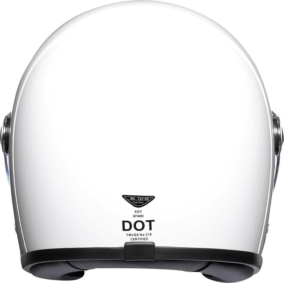 AGV Legends X3000 Helm Wit ML (57-58) Figuur 4