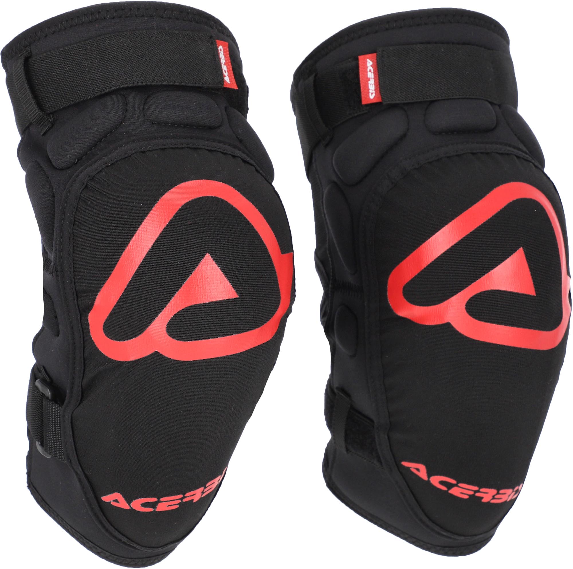 Acerbis Soft Logo Protecți de genunchi pentru tineret roșu Figura 1