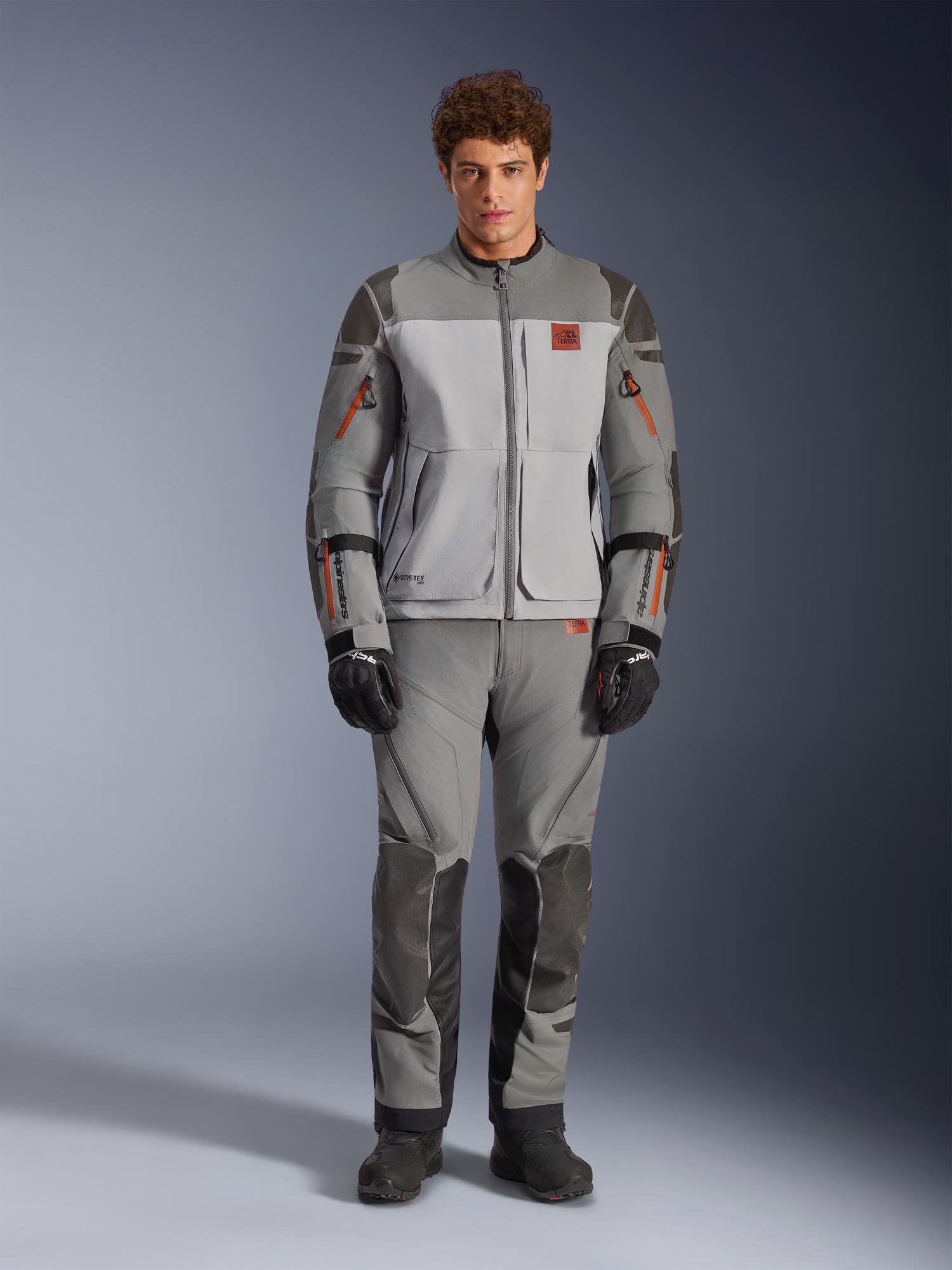 Alpinestars Nazca 3L Gore-Tex Pro waterproof Motorcycle Textile Jacket grey/black M Figure 4