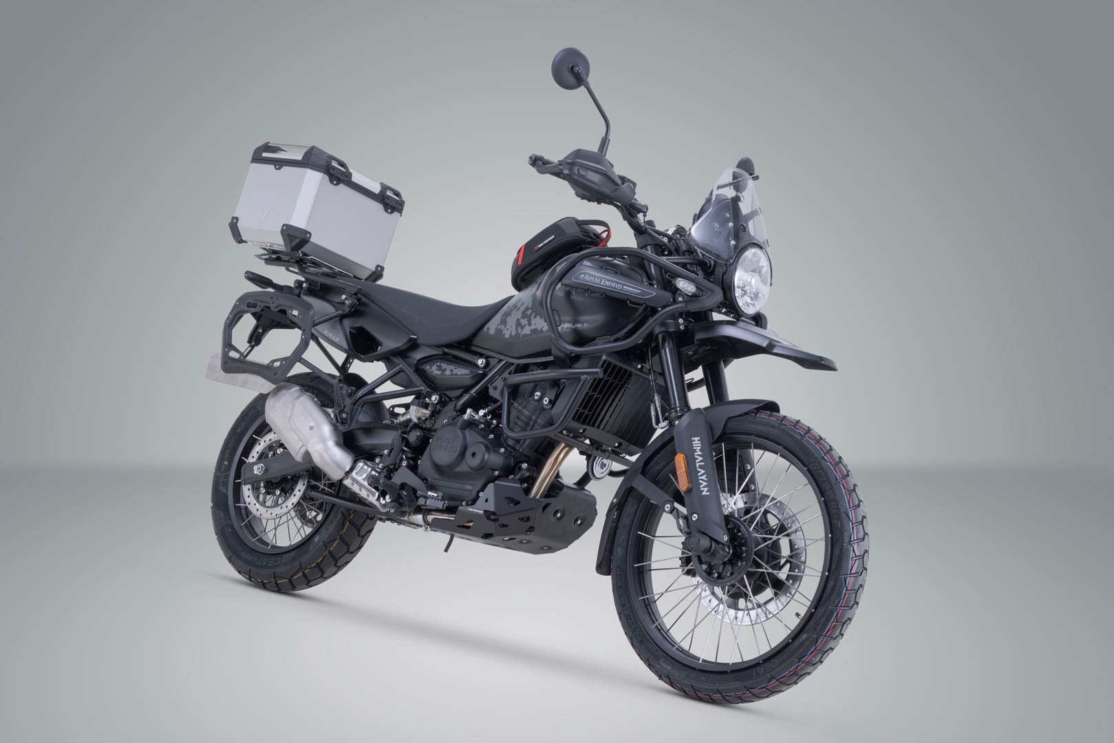 Sistem top case SW-Motech TRAX ADV - Argintiu. Royal Enfield Himalayan 450 Rally (25-). Figura 2