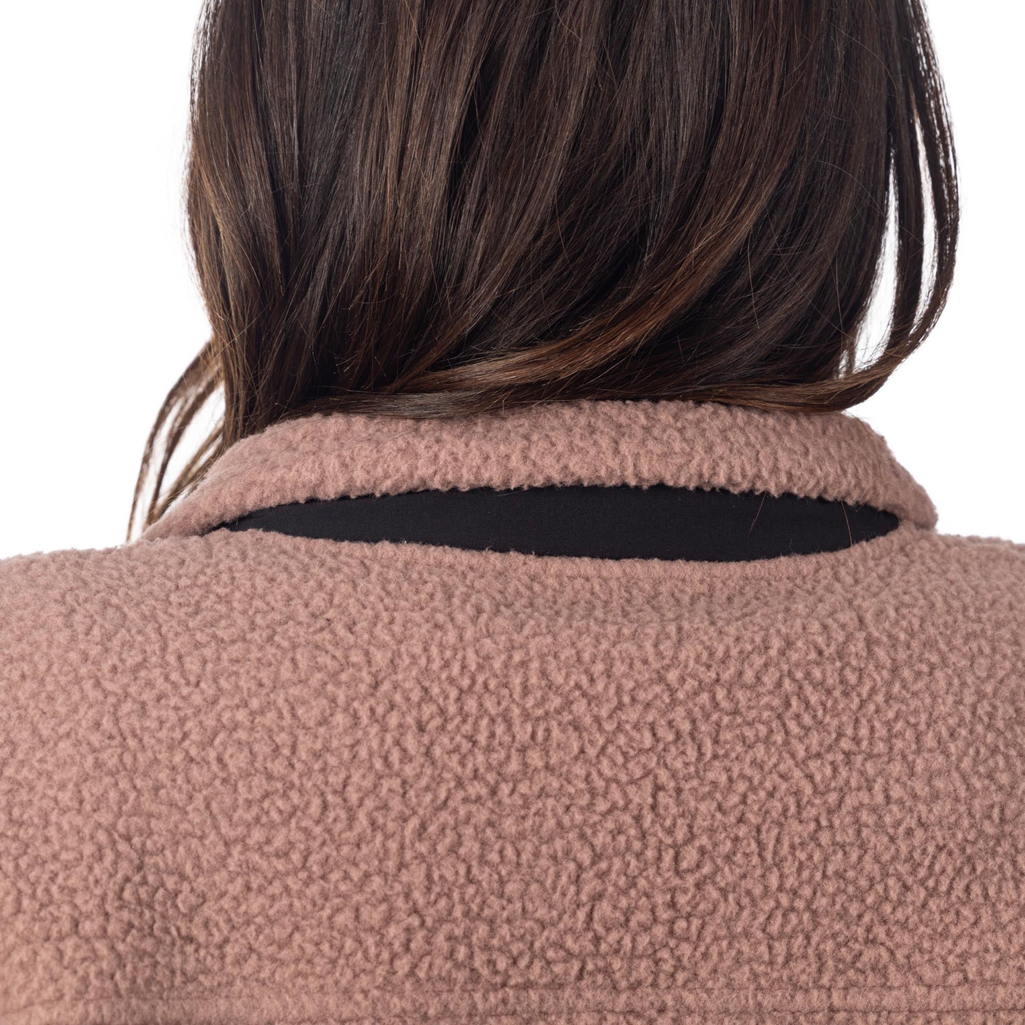 Klim Sira High Pile Γυναικείο Fleece Μπουφάν μωβ 2ΧΛ Γράφημα 5