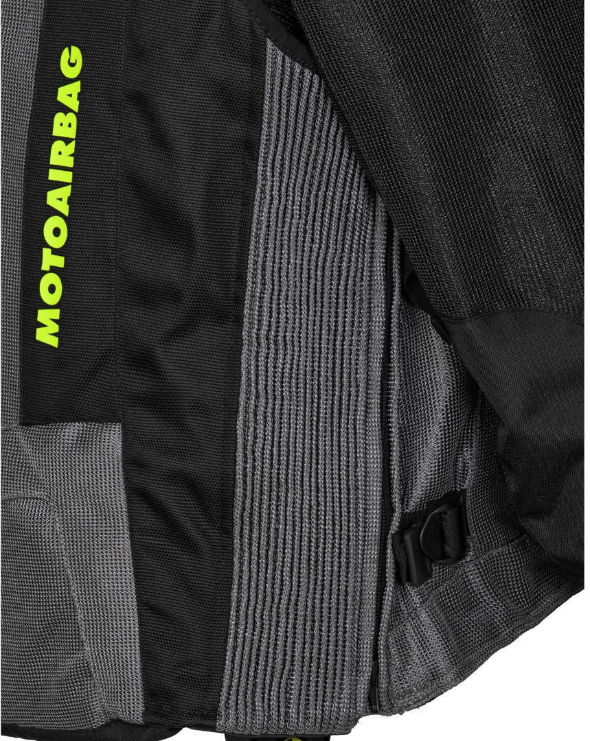 Motoairbag MAB v4 Vestă cu airbag Negru/gri/neon L/XL Figura 4