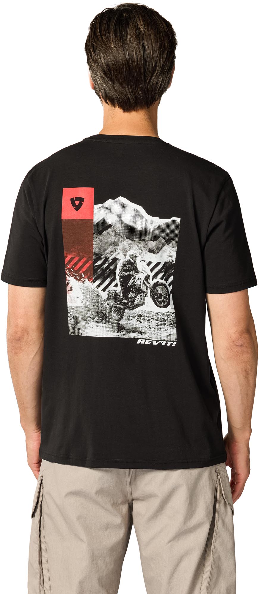 Revit Eddie T-shirt Sort S Figur 4