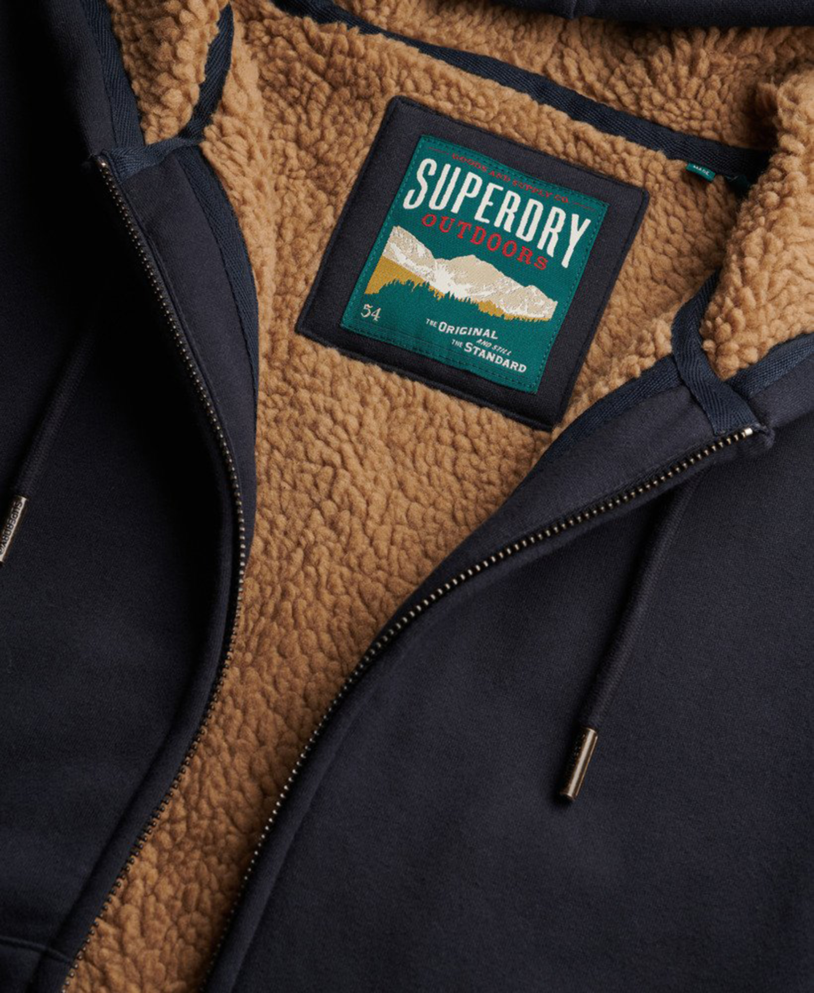 Superdry & Co Zip-Hoodie marineblau M Abbildung 2