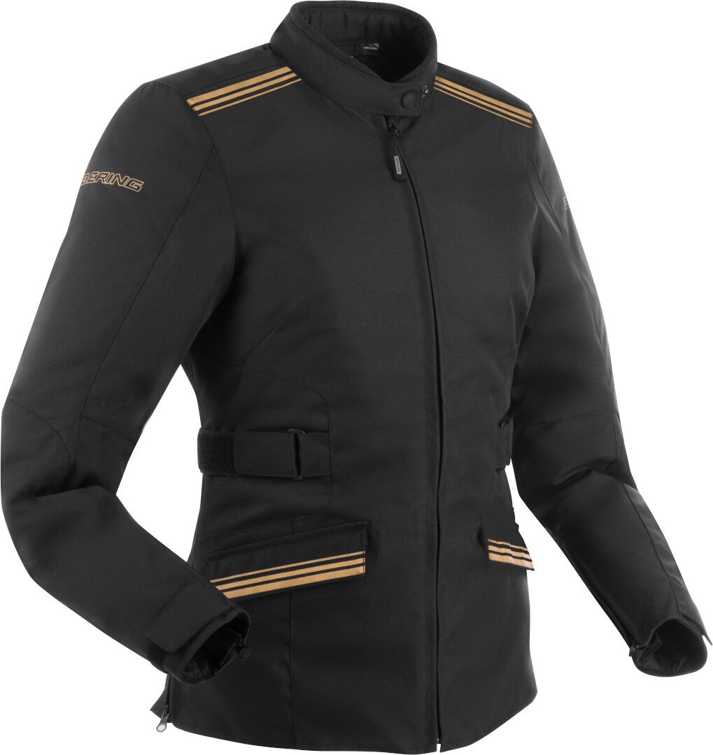 Bering Shine veste textile de moto pour dames imperméable à l’eau Noir/Or 38 Figure 1