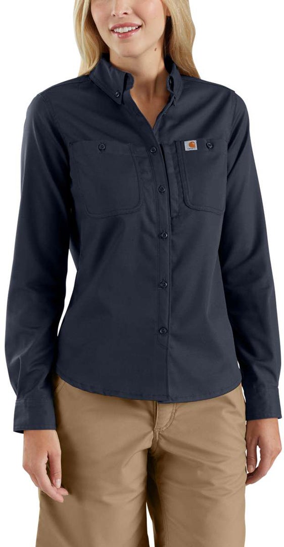 Carhartt Rugged Professional Camicia Da Donna blu scuro L Figura 3