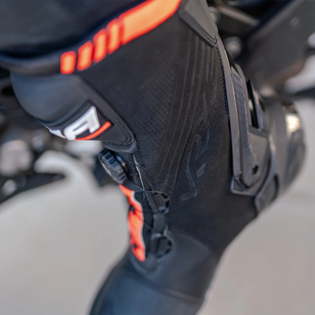 SHIMA VRX-3 perforated Motorcycle Boots black/red/white 44 Figure 9
