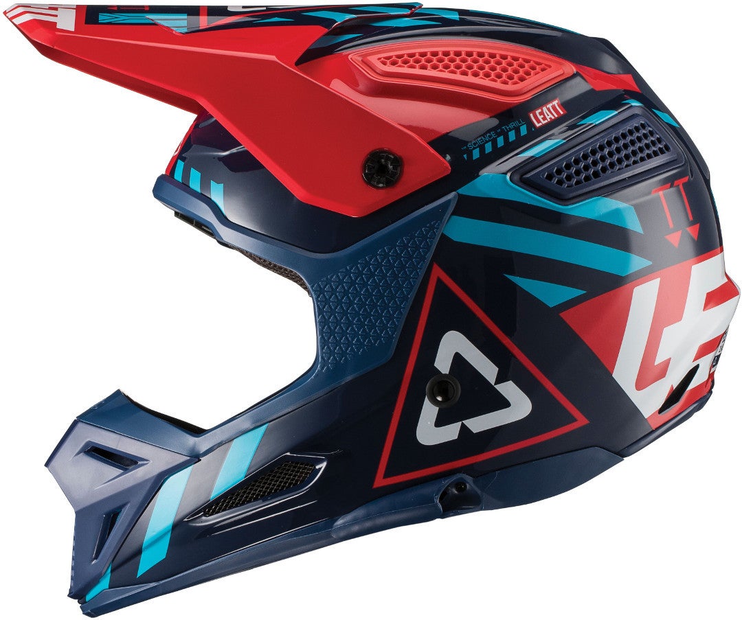 Leatt GPX 5.5 Composite V19.1 Casco Motocross blu/rosso M (57/58) Figura 2