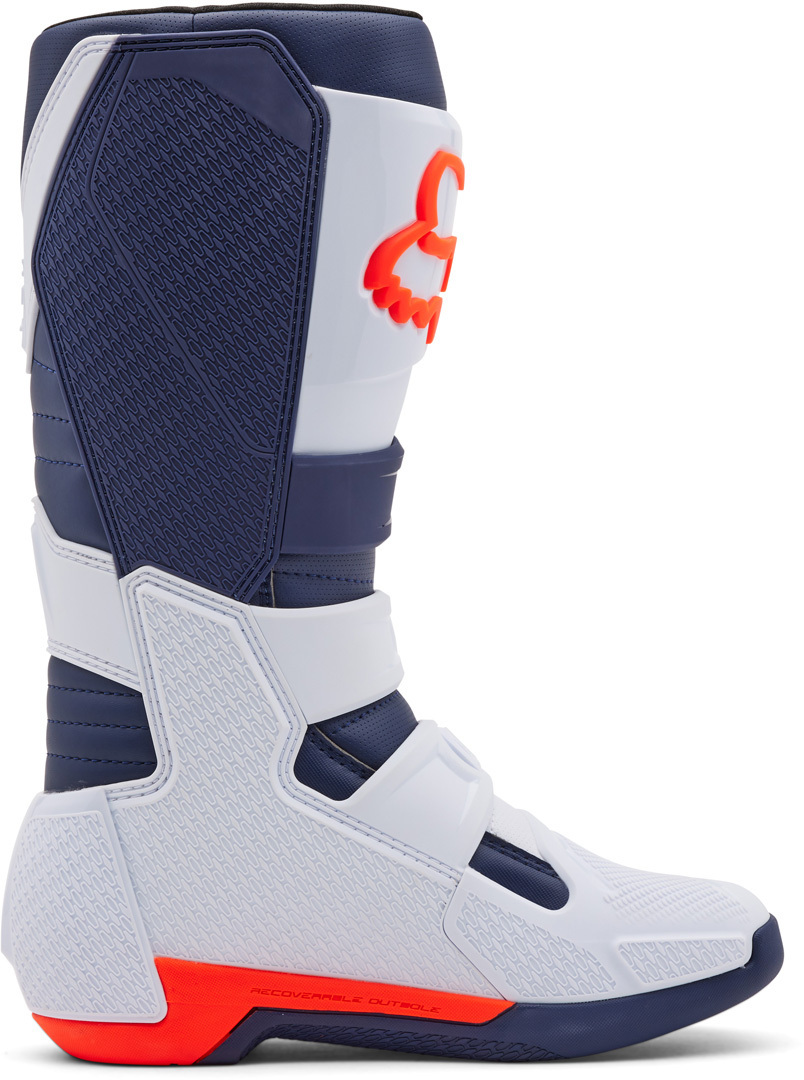 FOX Comp Bottes de motocross Blanc/bleu 14 Figure 5