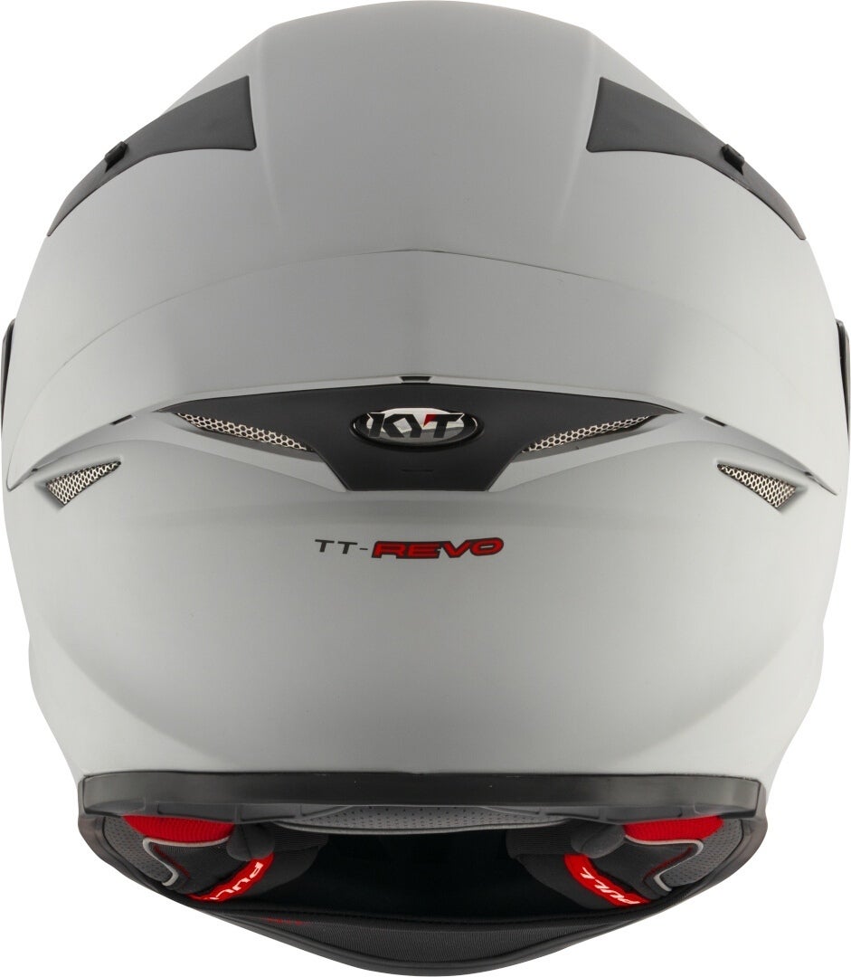 KYT TT-Revo Plain Helm hellgrau matt L (59/60) Abbildung 2
