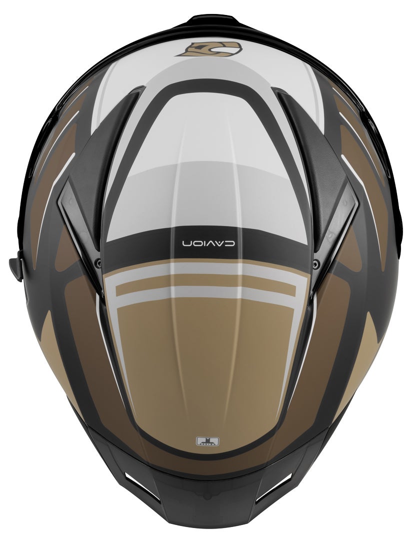 FC-Moto FF130SV Cavion Casco nero opaco/marrone S Figura 6