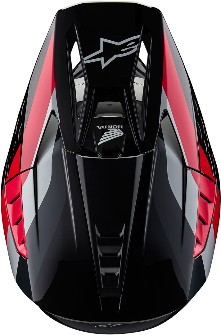 Alpinestars SM5 Honda Cască de motocross Negru/Roșu L (59/60) Figura 2