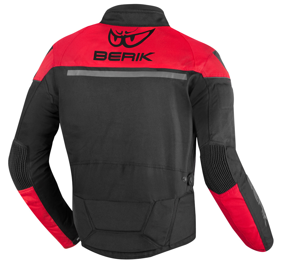 Berik Tourer Evo Veste textile de moto imperméable noir/rouge 60 Figure 2