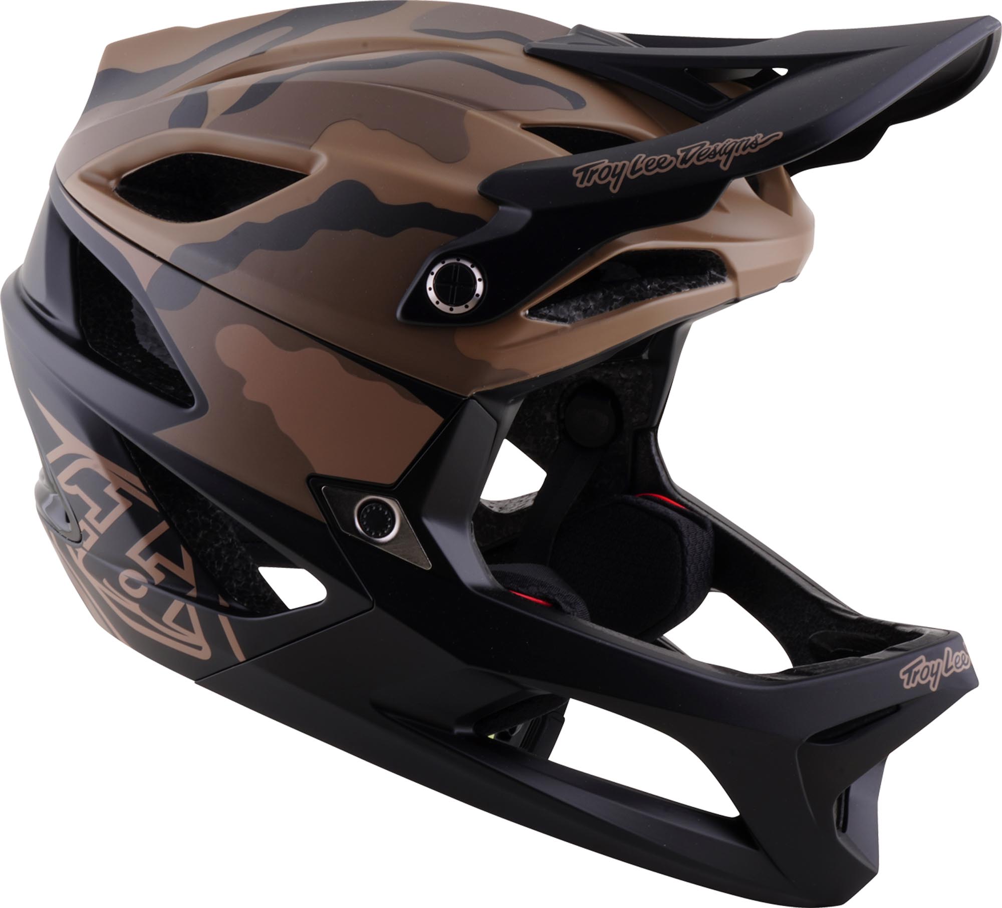 Troy Lee Designs Stage 2 MIPS Split Enduro MTB sisak Sötétbarna/álcázó M-L (57/59) 2. ábra