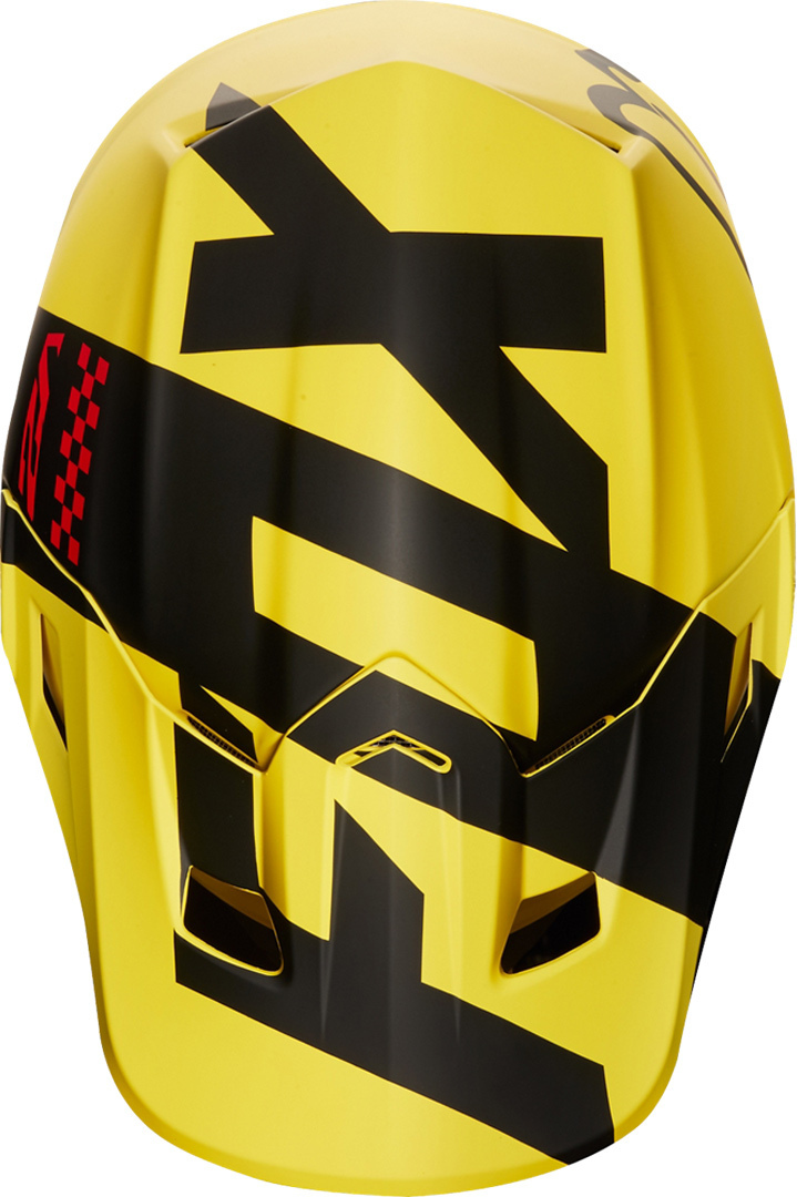 FOX V2 Master Capacete MX amarelo/preto M (57/58) Figura 3