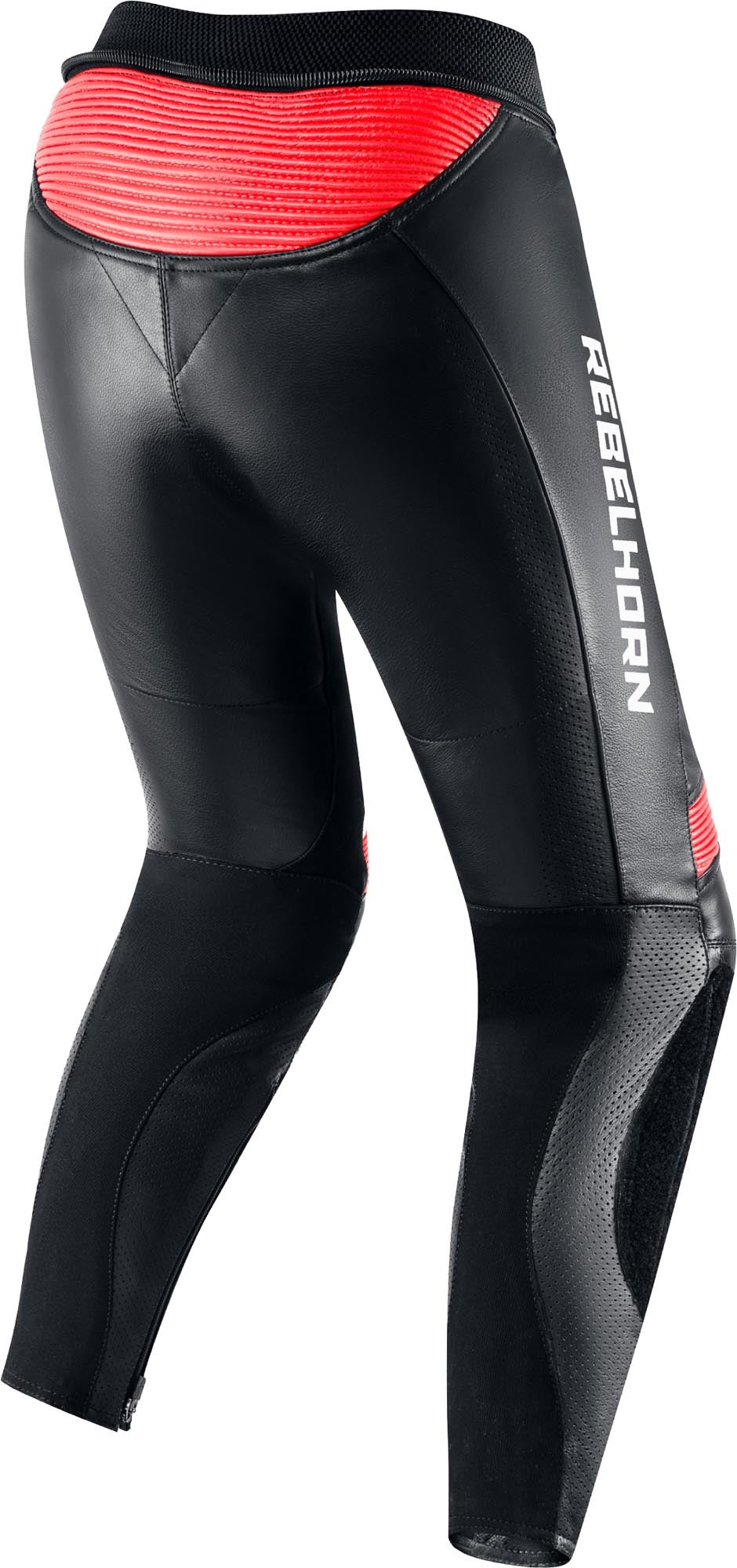 Rebelhorn Rebel Ladies Motorcycle Leather Pants black/red/white 34 Figure 2