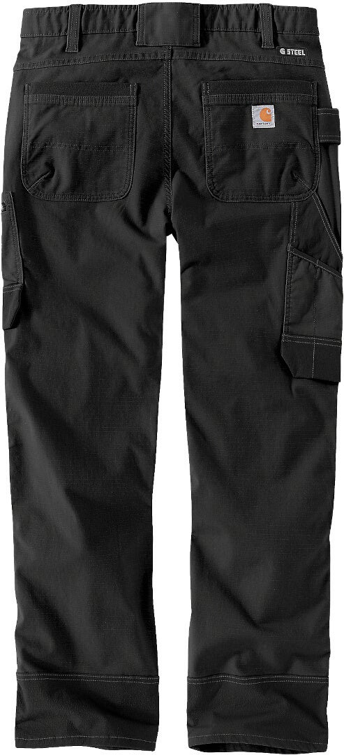 Carhartt Steel Rugged Flex Relaxed Fit Ripstop Double Front Utility Multi Pocket Work Hose schwarz 42/30 Abbildung 2
