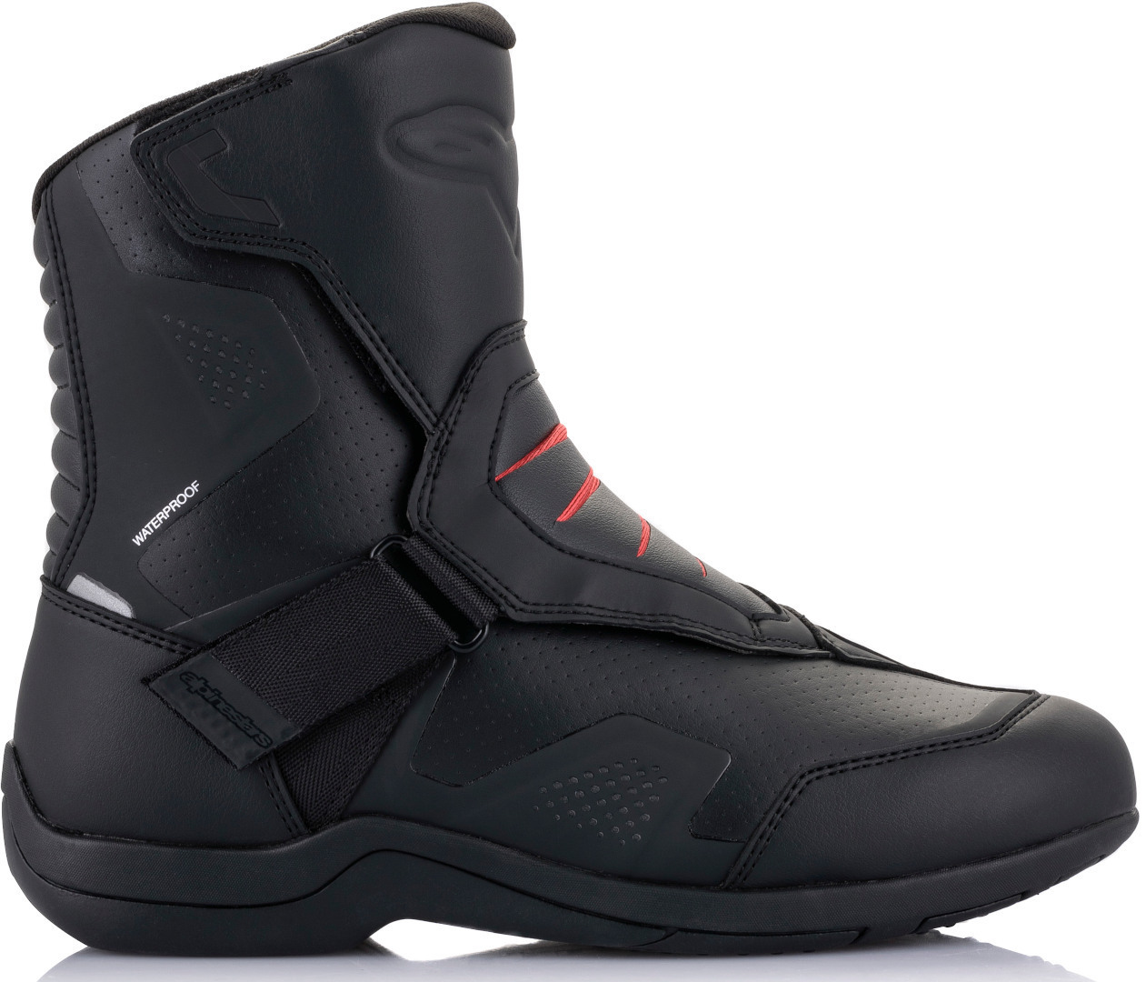 Alpinestars Ridge V2 Waterproof Motorcycle Boots black/red 44 Figure 5