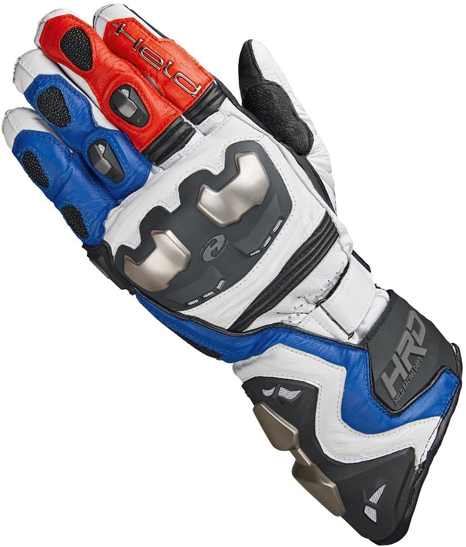 Held Titan RR Motorcycle Gloves blue/red/white 9 Figure 1