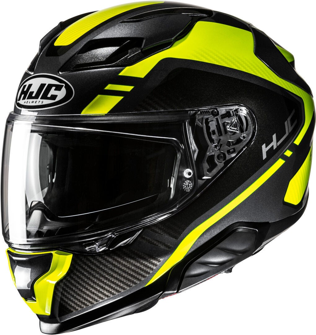 HJC F71 Tozz Helm schwarz/gelb/grün XXL (62/63) Abbildung 1