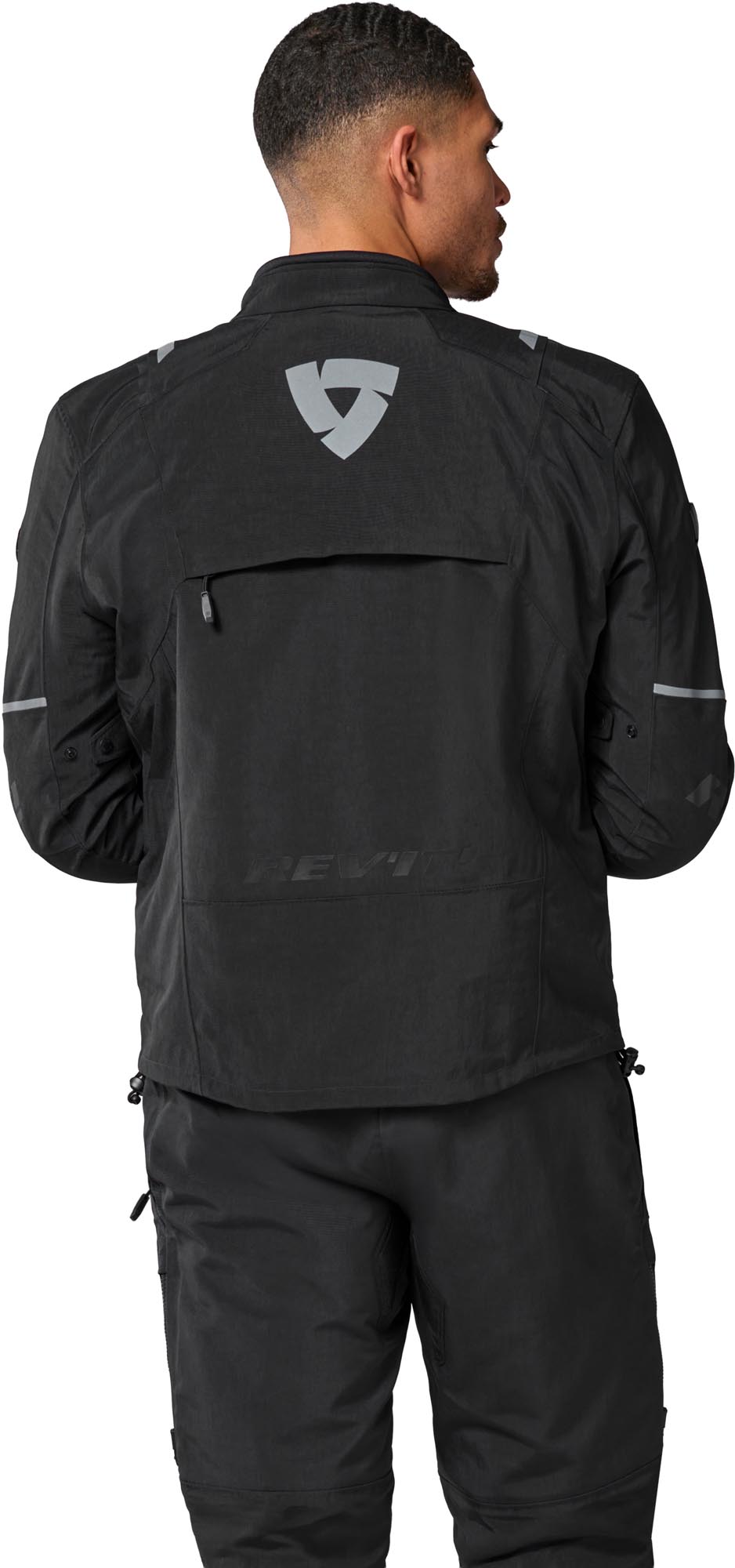 Revit Fractal H2O Veste textile moto imperméable noir M Figure 5
