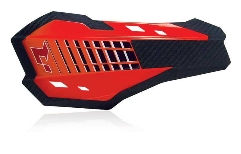 Race Tech HP 2 fluorescerande orange handskydd Figur 1
