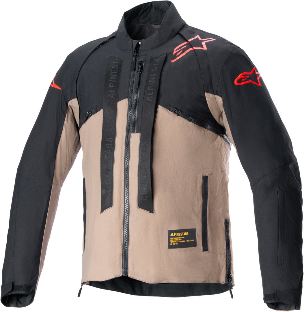 Alpinestars Techdura Jachetă de motocross Negru/Maro M Figura 1
