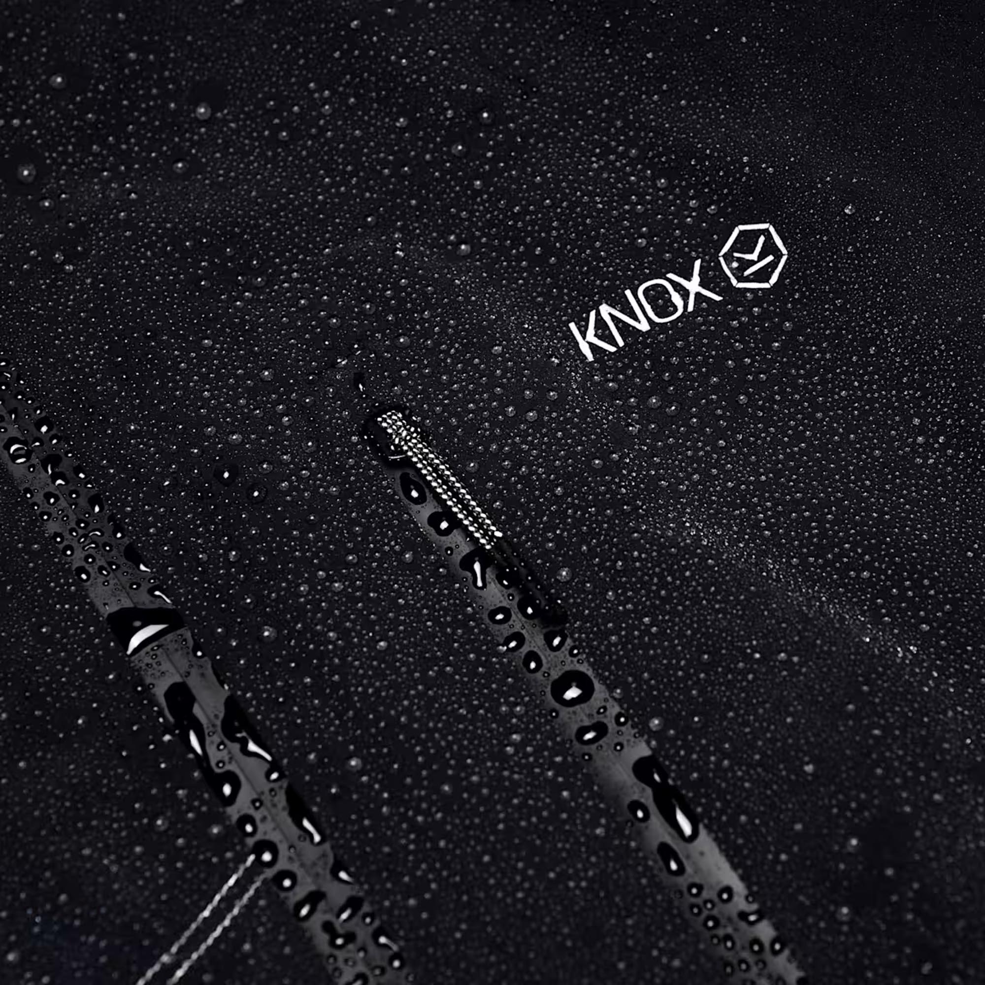 Knox Impass Damen Motorrad Regenjacke schwarz XL Abbildung 10