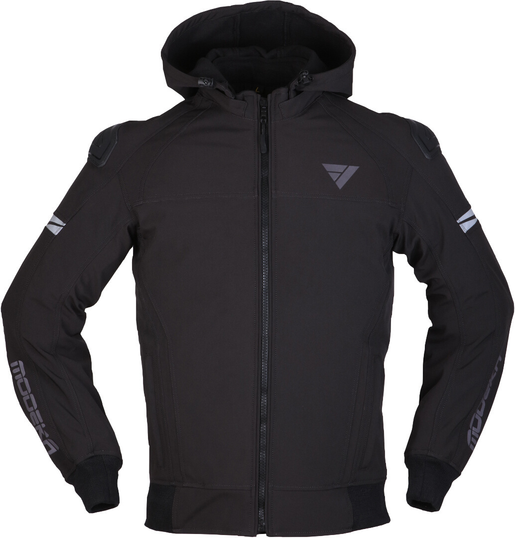 Modeka Clarke Sport Motorrad Jacke schwarz L Abbildung 1