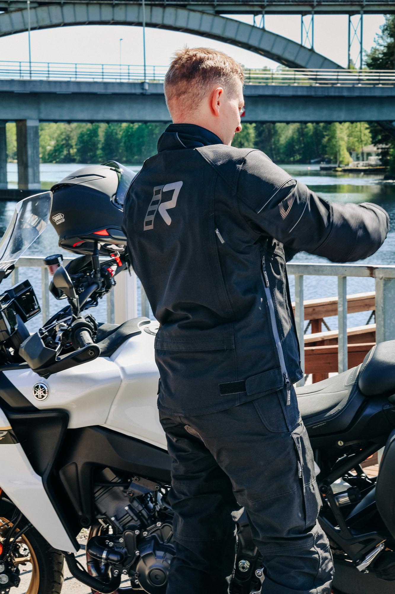 Rukka R-EX 2.0 waterdichte motorfiets textieljas Zwart 66 Figuur 5