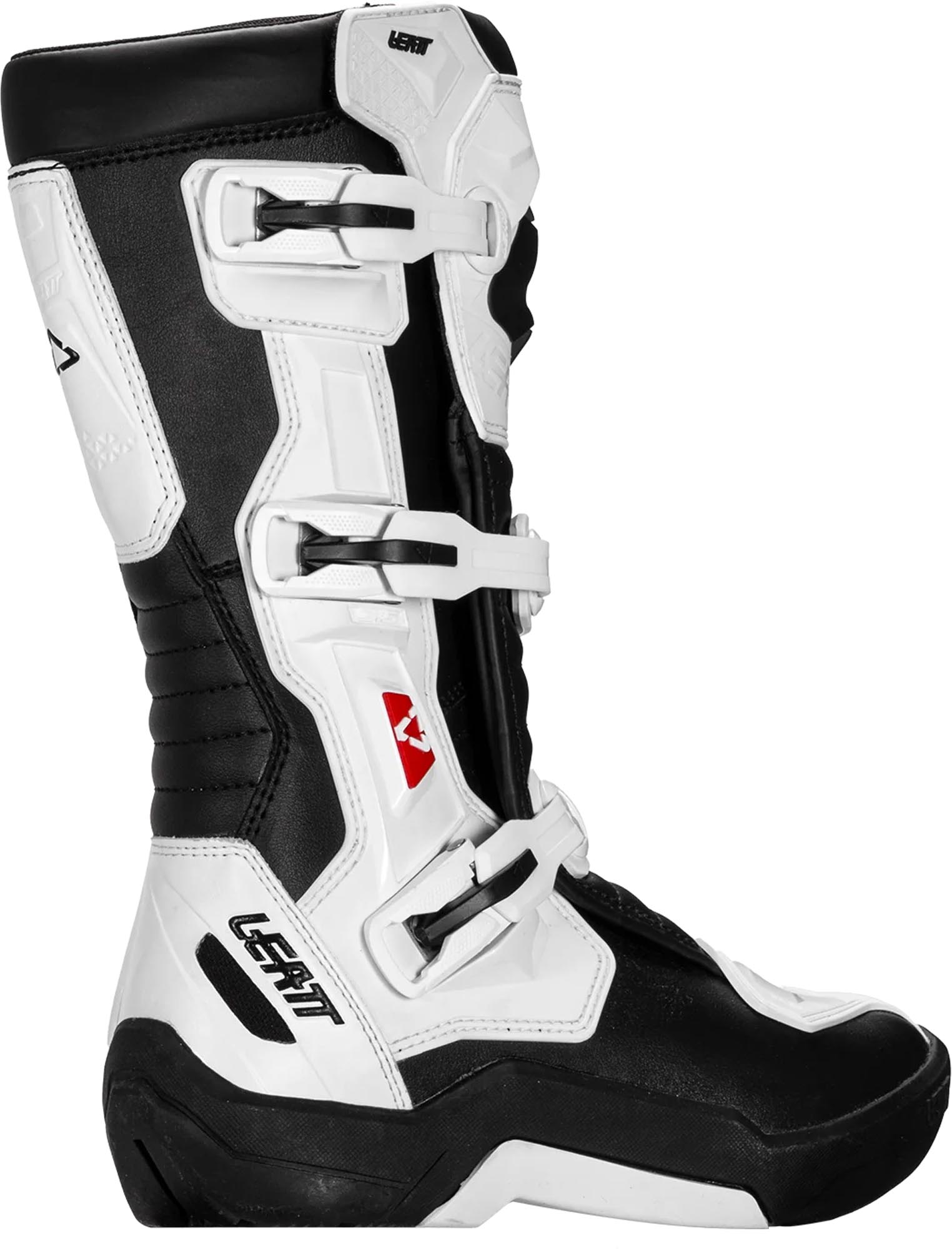 Leatt 3.5 Stivali da motocross giovanili Bianco/nero 33 Figura 3