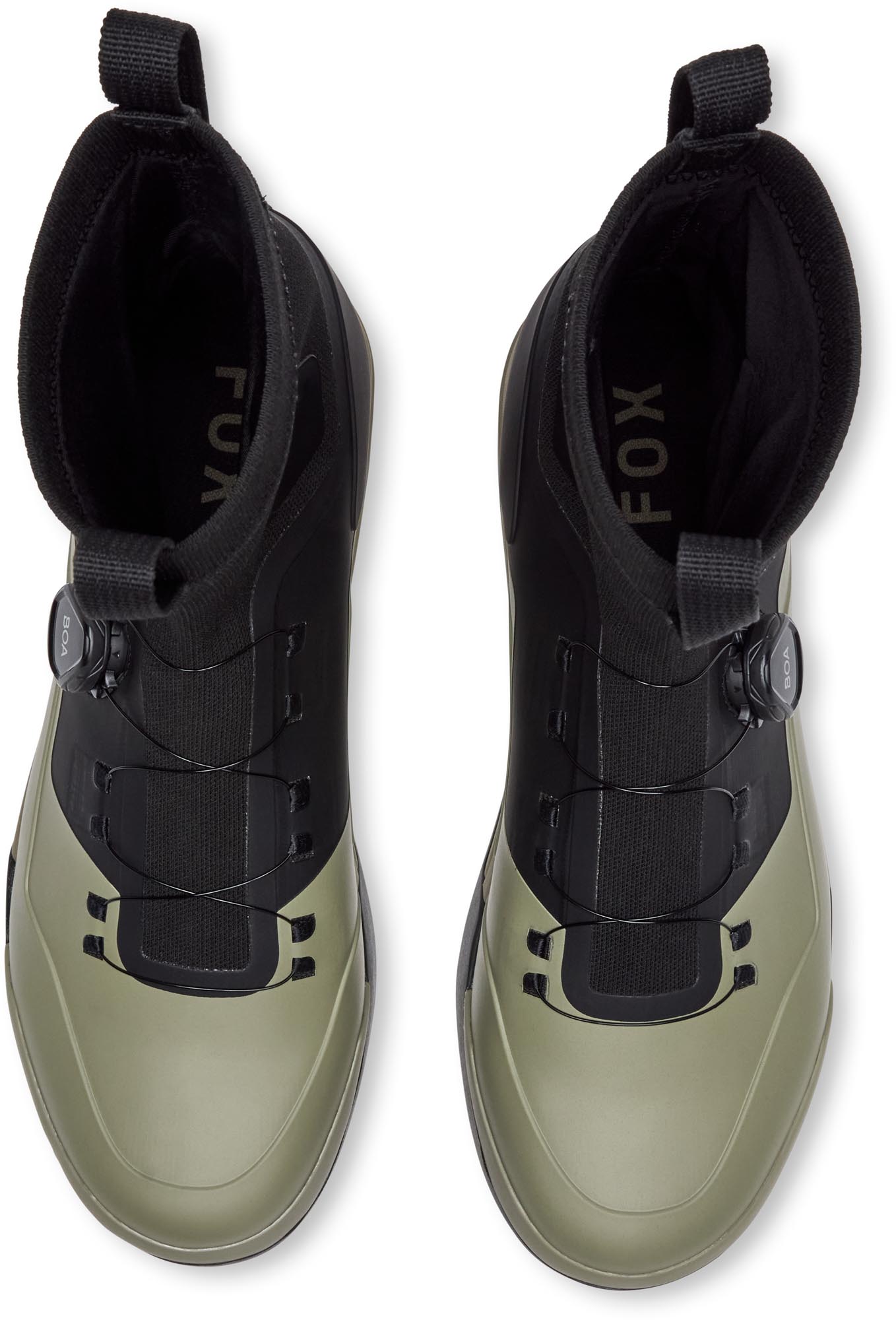 FOX Union All Weather Flat Chaussures de vélo Vert/Noir 41,5 Figure 4