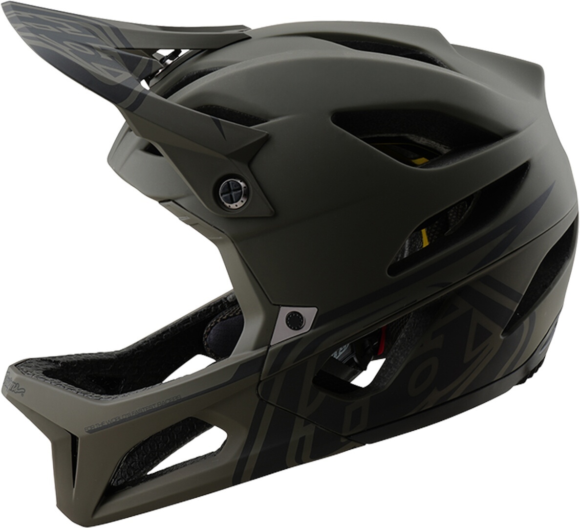 Troy Lee Designs Stage Stealth MIPS Hjälm Brown Matt XS/S Figur 8