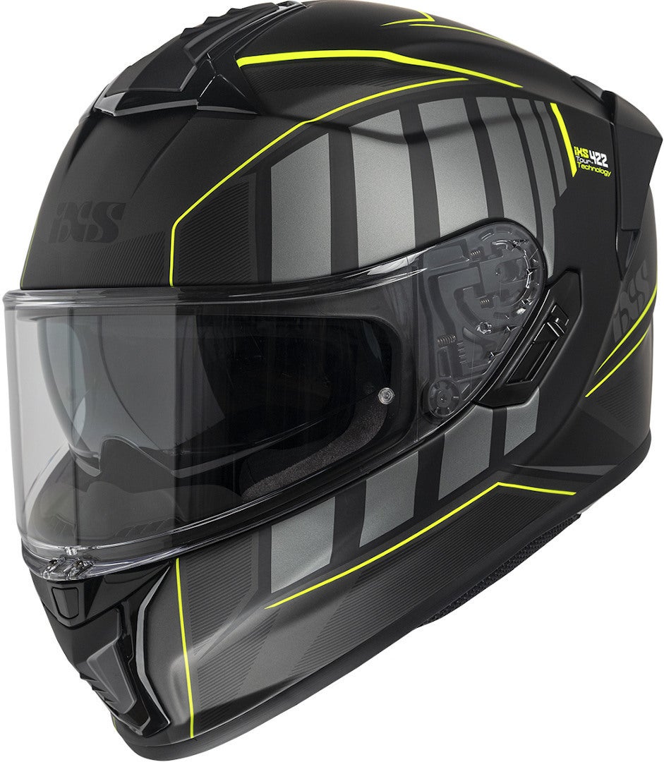 IXS 422 FG 2.1 Hjelm sort mat/neon M (57/58) Figur 1